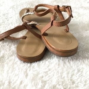 Jack Rodgers ankle wrap flat sandal